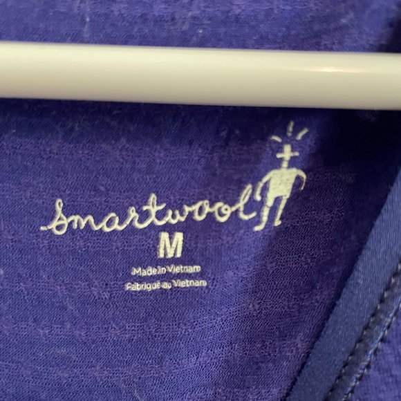 Smartwool Royal Blue T-Shirt (Size Medium) - Picture 2 of 3